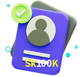 Tornar-se um membro do Sk100K é muito simples